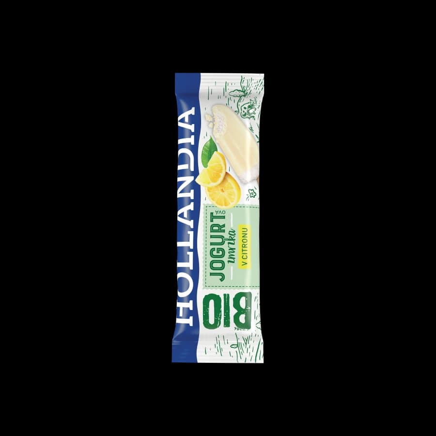 ORGANIC Yogurt Ice Lolly in Lemon
