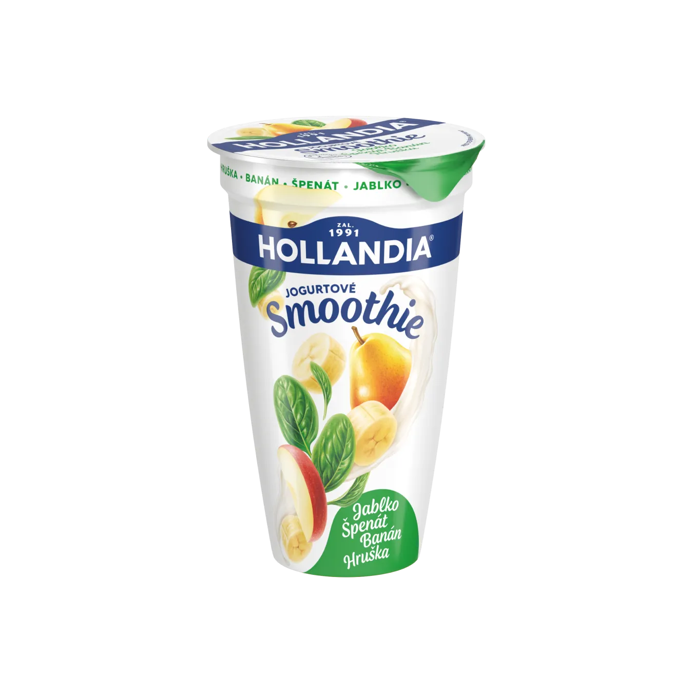 APPLE, PEAR, BANANA, SPINACH